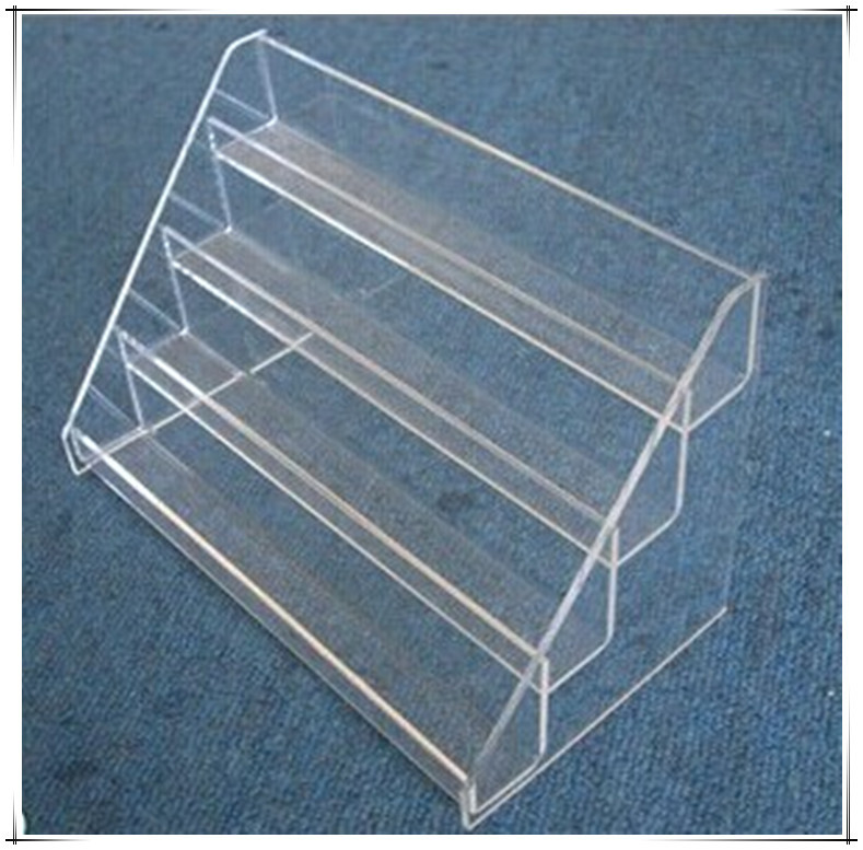 亚克力梯形展示架 指甲油展示架 东莞亚克力厂家直销