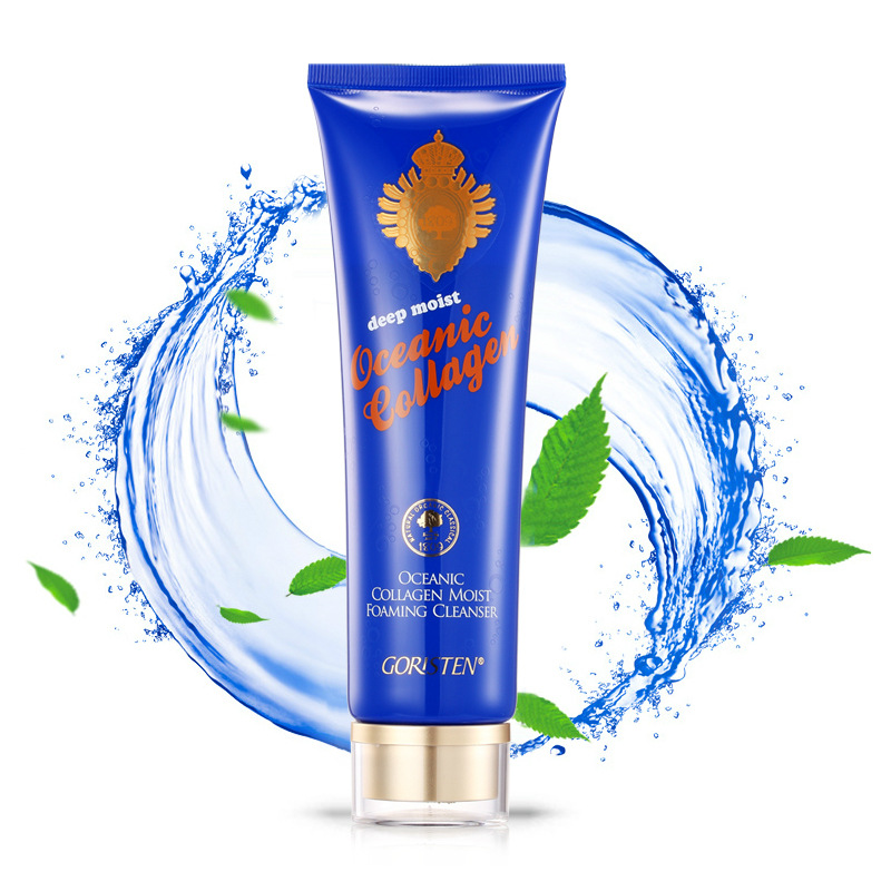 卓尔诗婷 深海胶原保湿泡沫洗面奶 深层洁净补水滋润 200ml