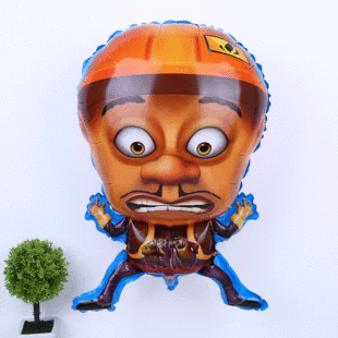 新款熊出没卡通人物造型铝膜铝箔气球节日生日装饰氢气球批发