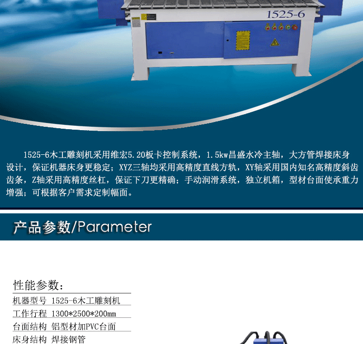 一拖六1525浮雕雕刻机 木工雕刻机 木雕机数控电动广告雕刻