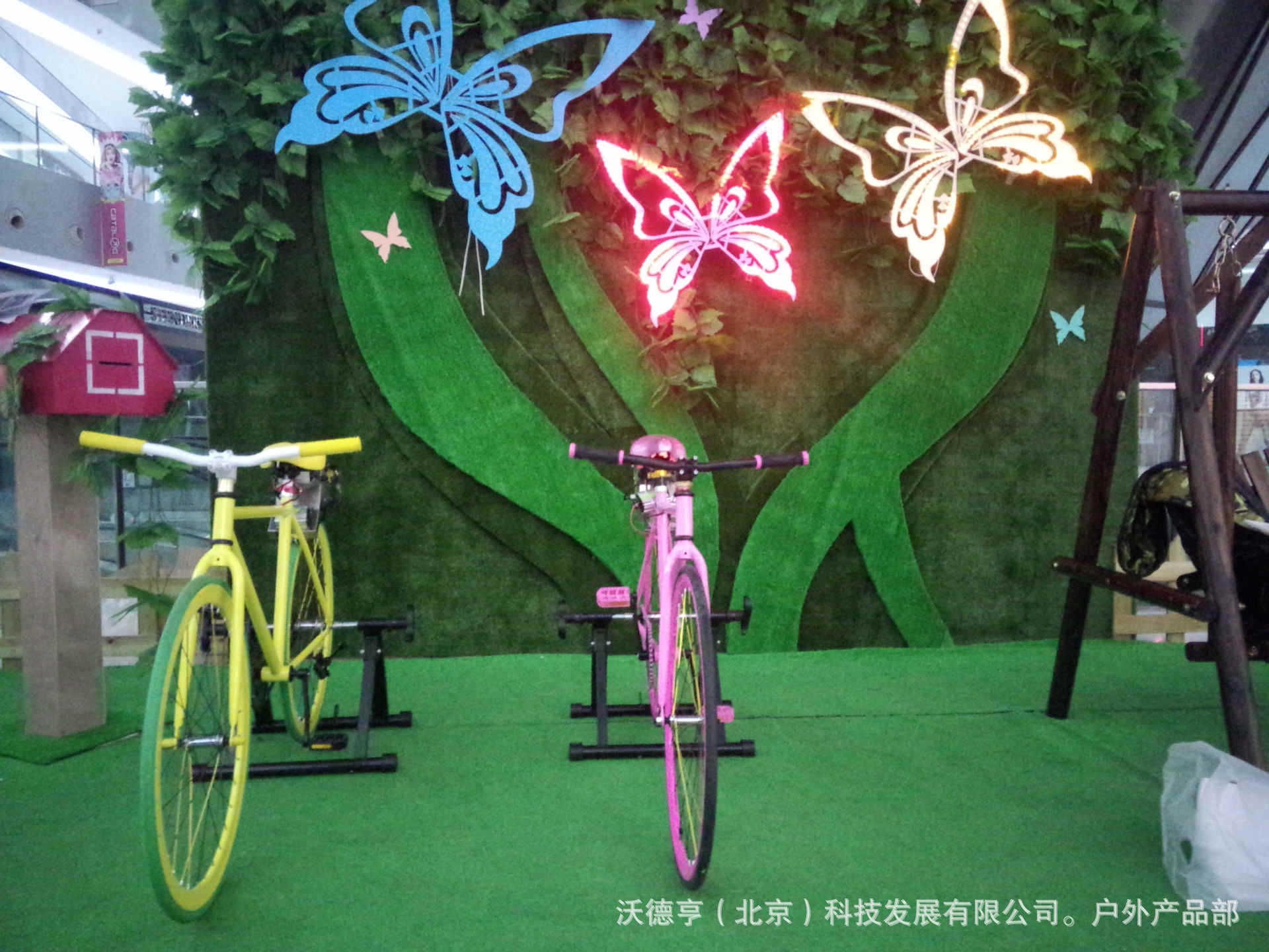 厂家直供自行车创意发电机骑踩单车发电宣传活动绿色环保低碳节能详情