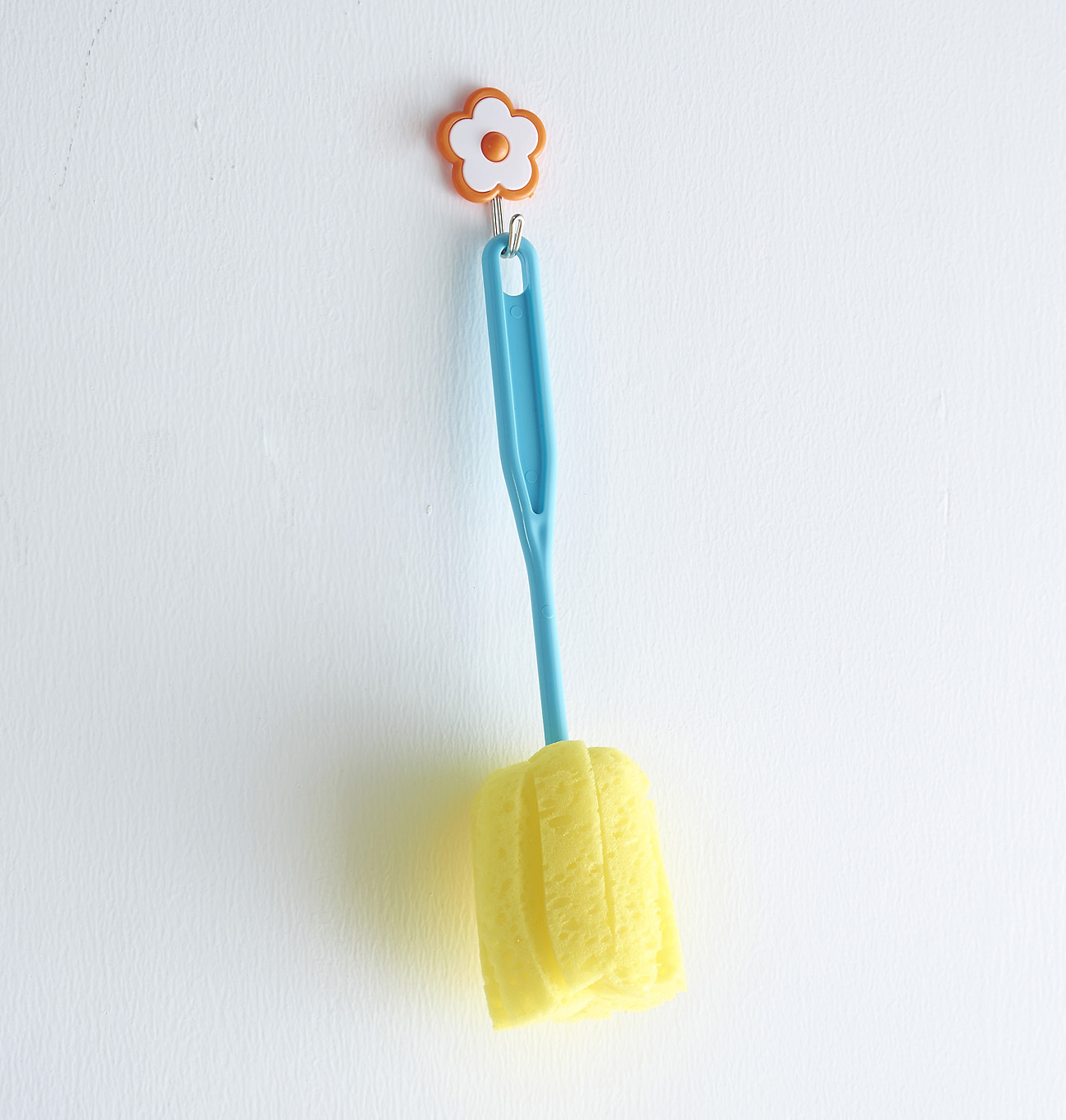 5001起泡刷子塑料海绵杯刷 长柄刷塑料清洁刷厨房