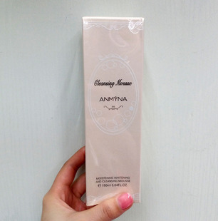 anmyna安米娜泡沫洁面乳女士洗面奶深层清洁收缩毛孔保湿补水