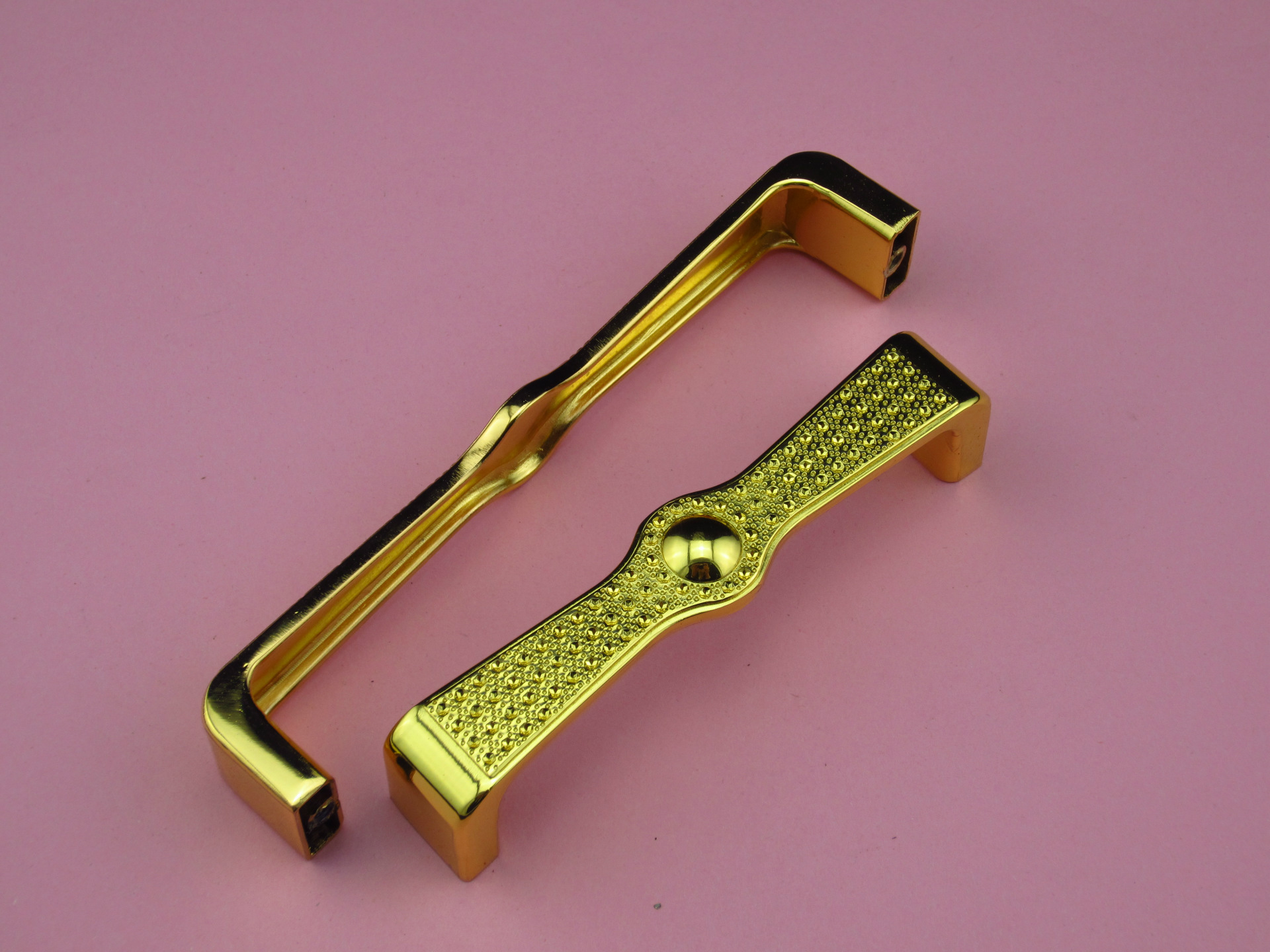 现代家具驰龙五金家具柜门拉手 锌合金橱柜抽屉把手简约仿古拉手