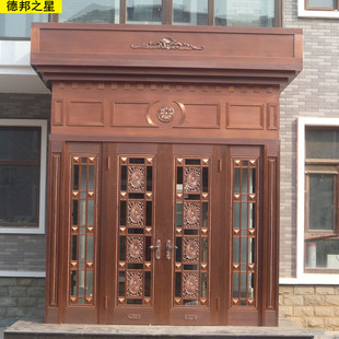 德邦之星四福临门四开门别墅门进户门上海江阴靖江天津昆山南通