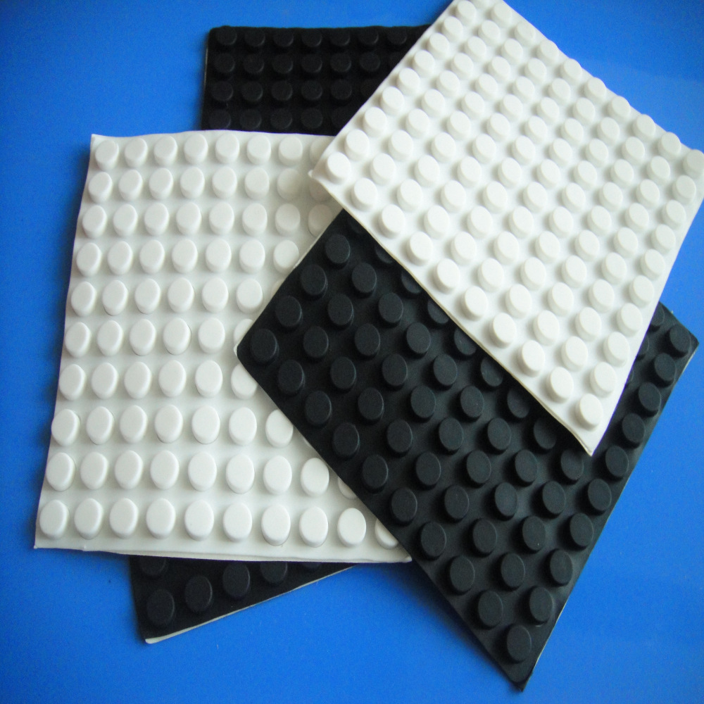 东莞透明防滑硅胶垫 正品3m硅胶脚垫 自粘pvc透明胶垫