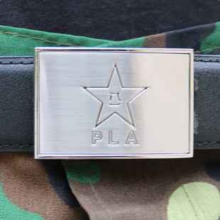 批发07式陆军内 腰带军训用针扣真皮内腰带作战训练腰带军迷用品