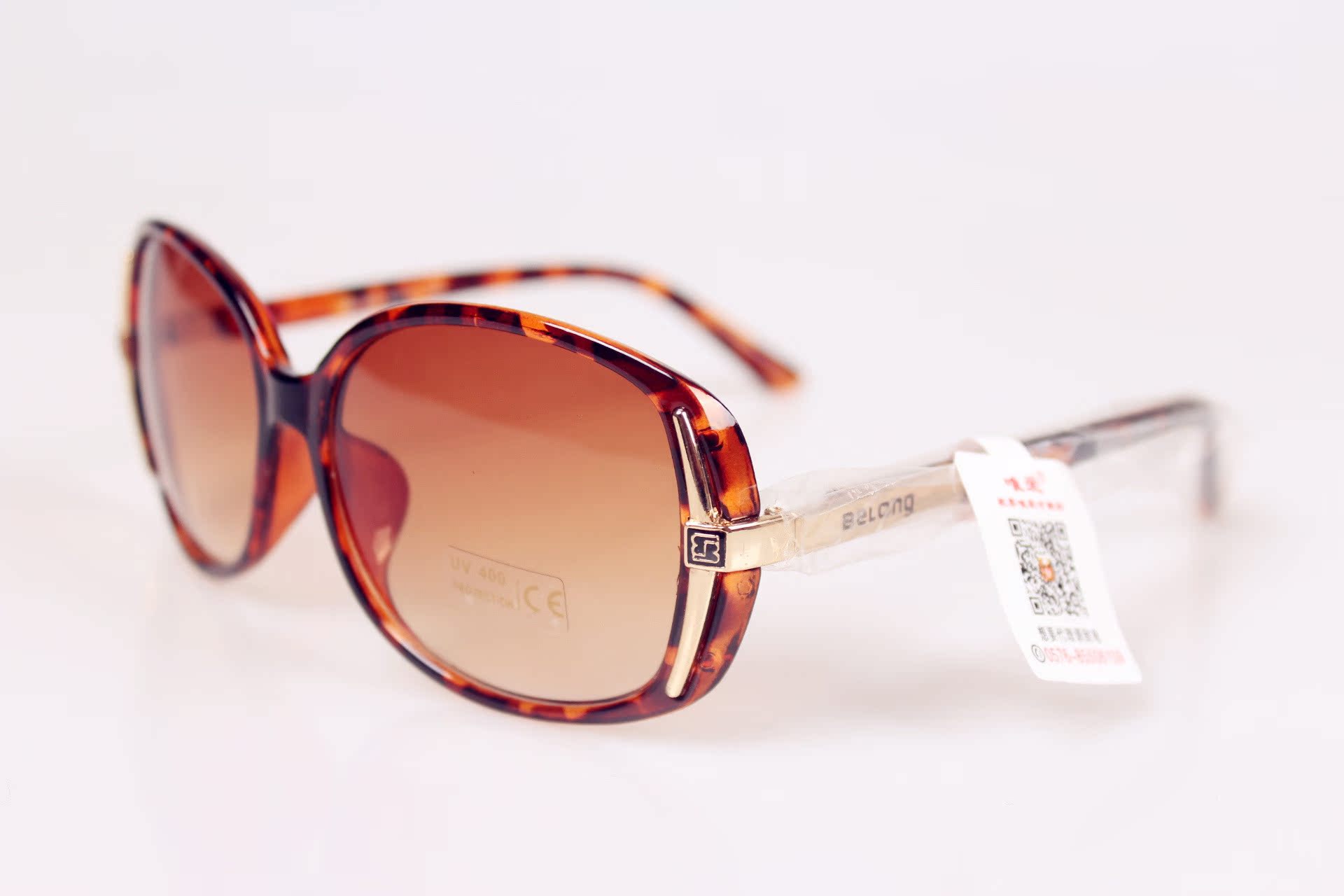 新款uv400太阳镜女士bl2205 浅水银膜抗紫外线 墨镜批发2302