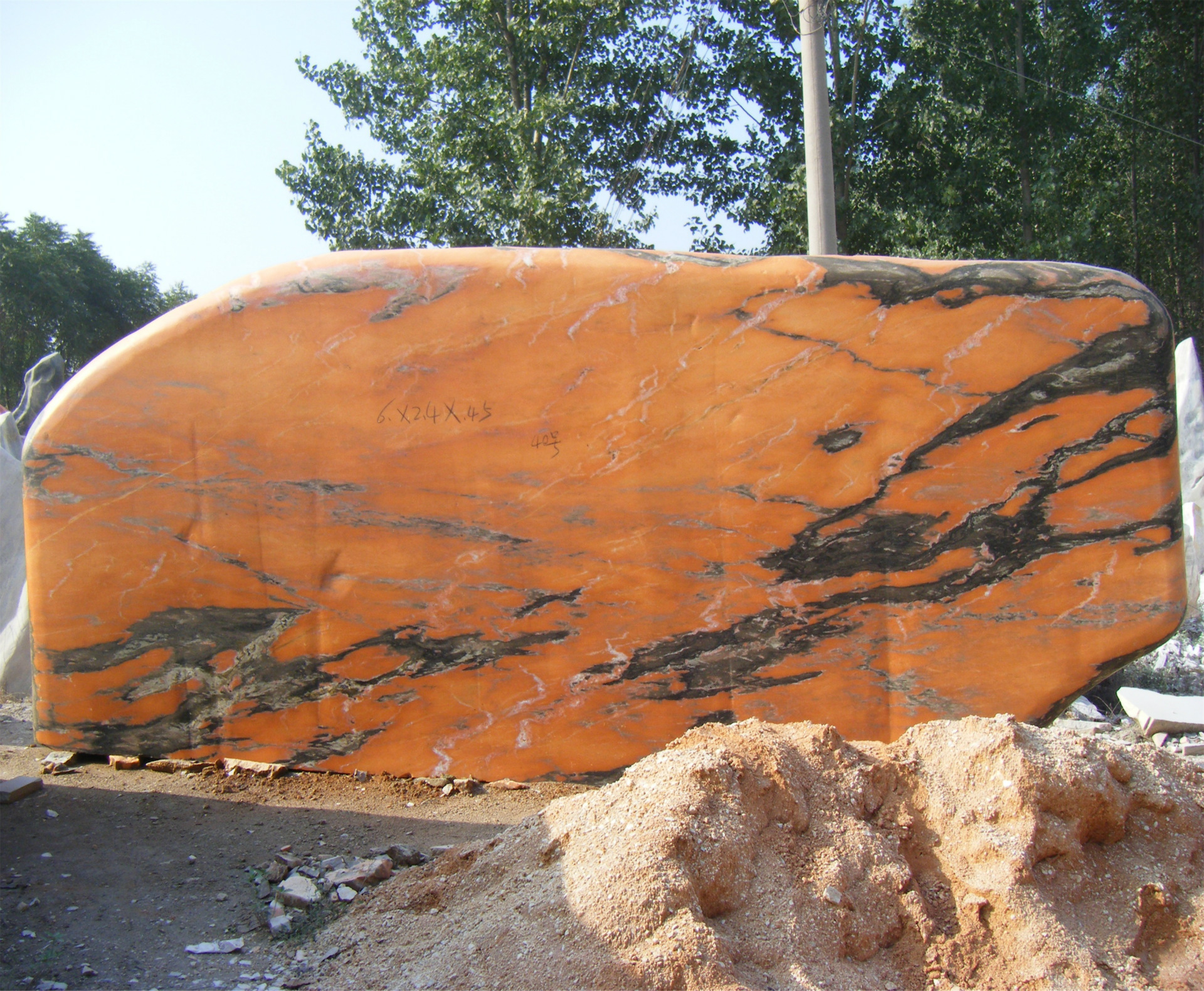 曲阳县供应花岗岩景石 各类自然石 刻字石安装 门牌石等奇石