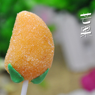 宅小翠果汁棒棒糖软糖 芒果味 一盒5斤