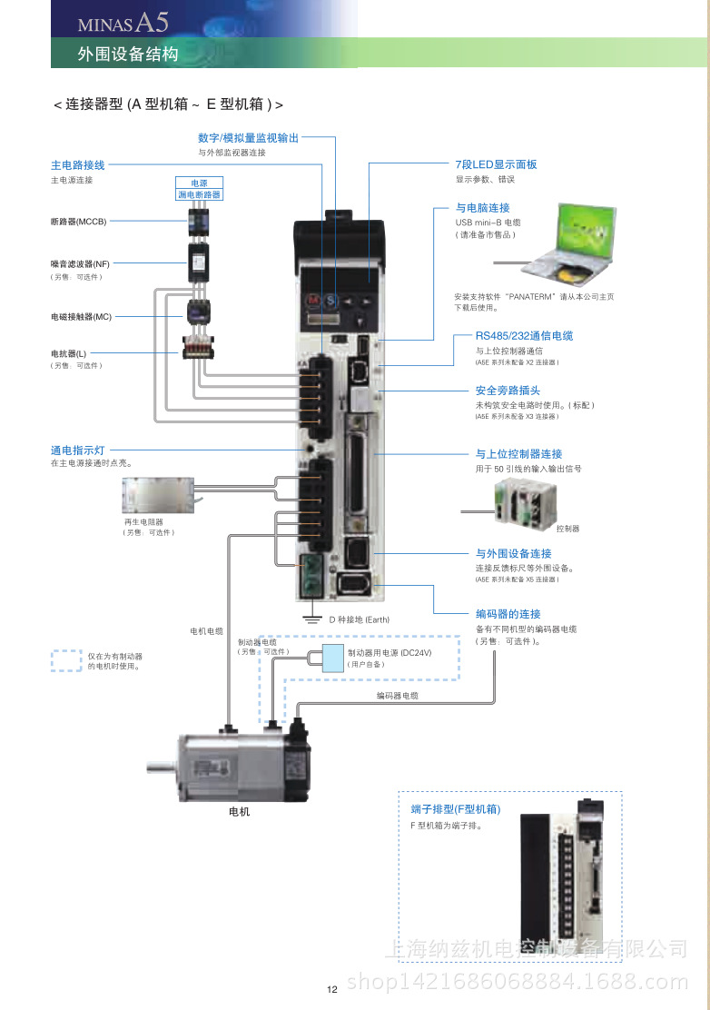 松下伺服马达*松下马达* 松下a5伺服*纳兹