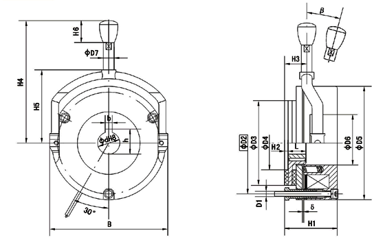 DZS系列 失电制动器 参数02