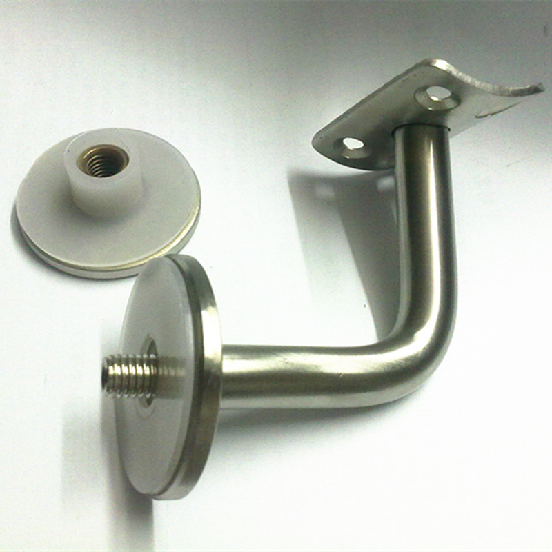 工厂直销楼梯扶手配件,五金配件不锈钢实心玻璃托,畅销品