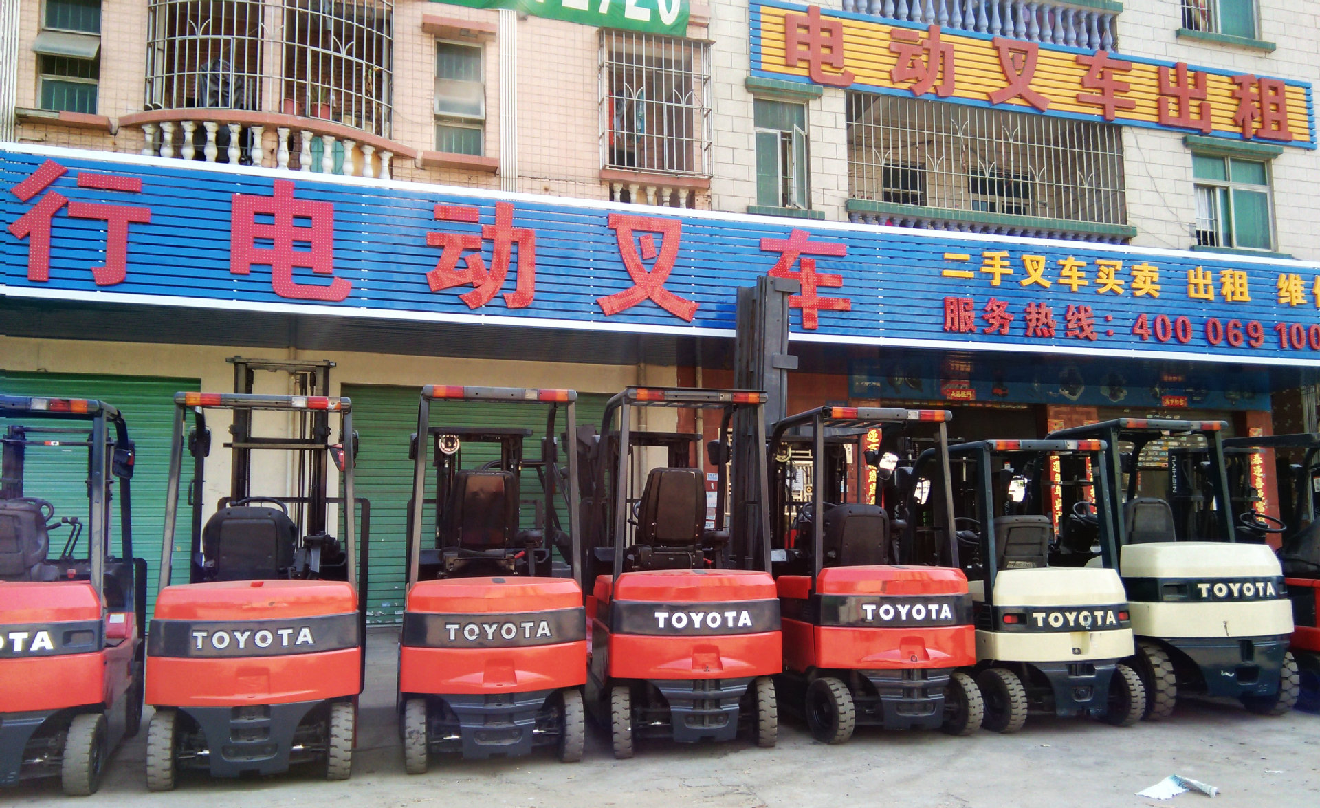 进口电动叉车租赁 前移式堆高车出租