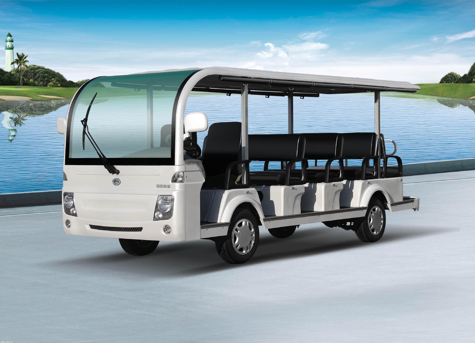 高端大气23座燃油观光车|景区观光车|燃油四轮车|校园接送车