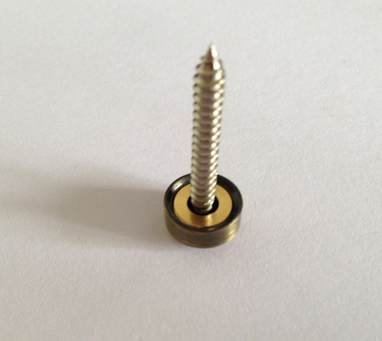 博润【温州厂家】全铜螺丝钉装饰盖 圆形帽