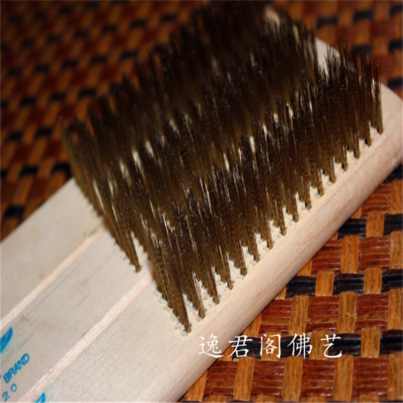 菩提子手链佛珠钢丝刷 刷金刚毕备