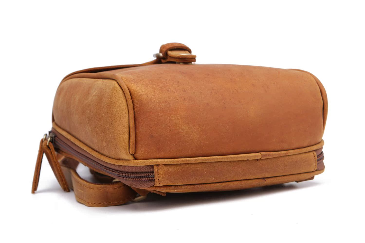 regem 头层疯马皮包/男女通用时尚双肩背包r8016