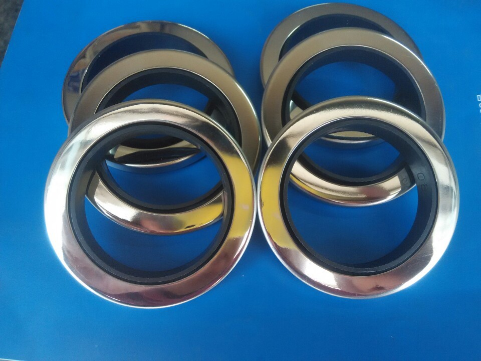 vaj50*70*8不锈钢骨架聚四氟乙烯ptfe油封压缩机旋转耐高压油封