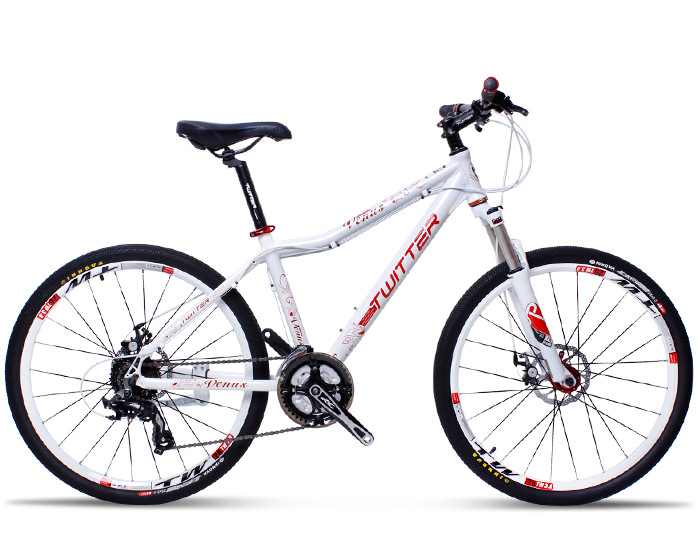 德国骓特给您几款合适女生的自行车: tw-venus黑紫色 骓特女士山地车