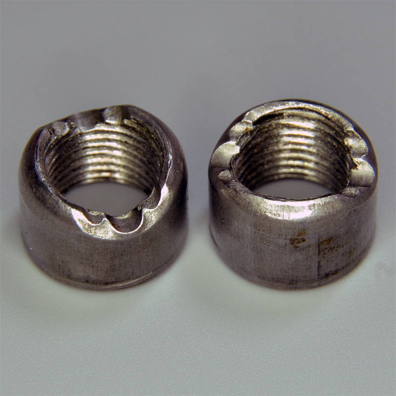 【厂家直供】高品质灯饰配件铁的缺口型焊接螺母 元宝型焊接螺母
