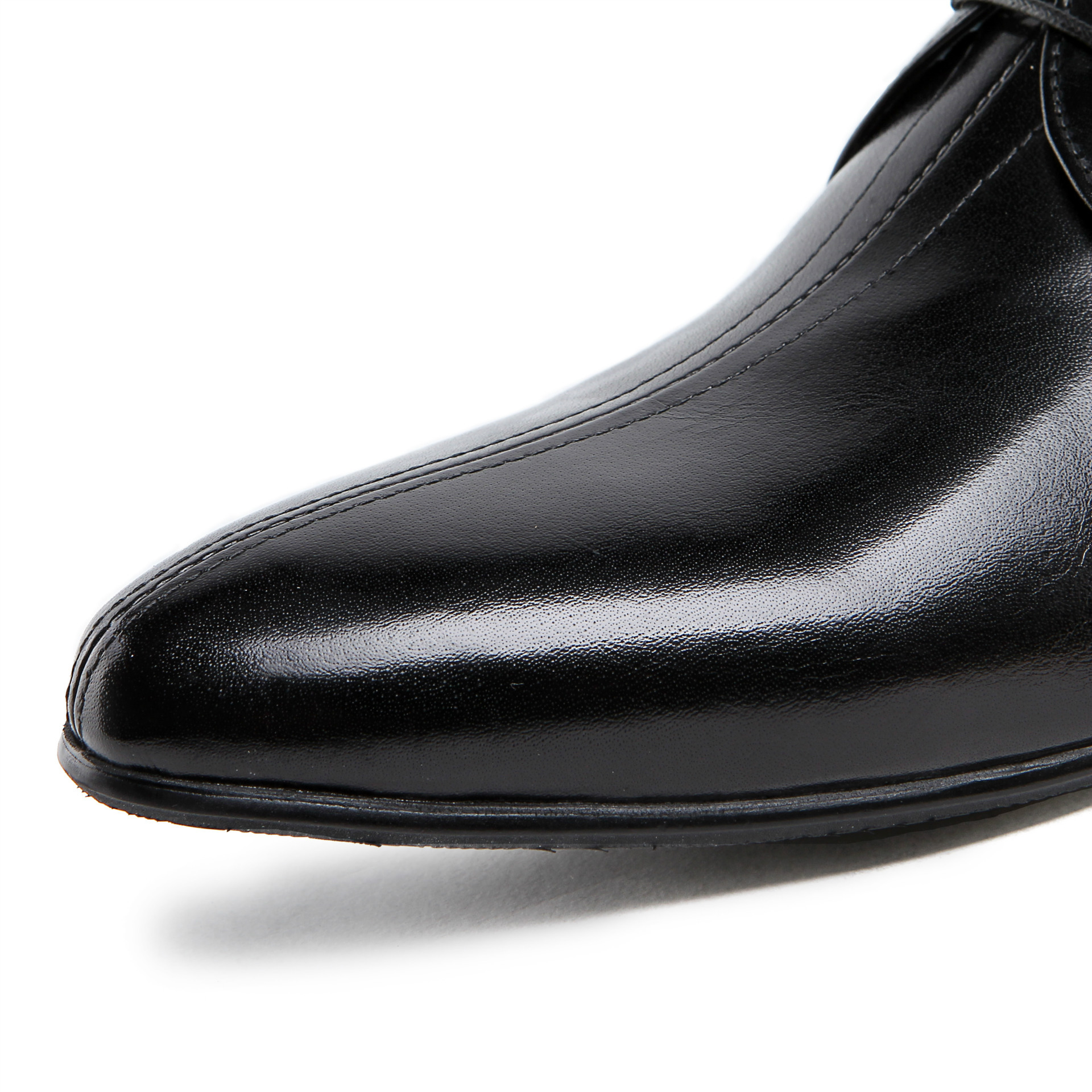 欧洲站男式皮鞋系带正装真皮男鞋欧美版日常工作穿潮流大气纯皮