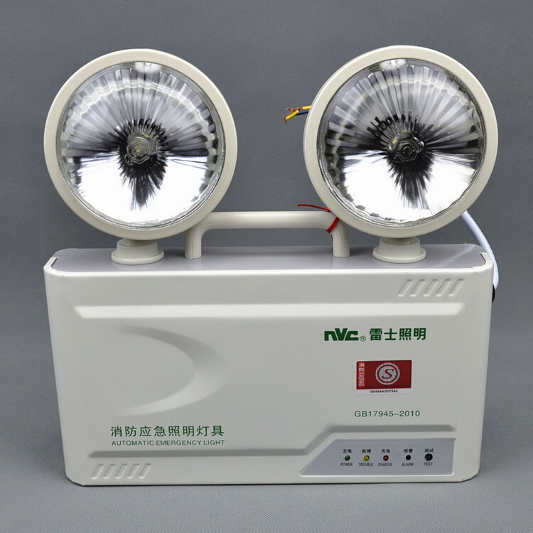 雷士照明双头应急灯停电照明国标疏散led消防应急指示灯具xfz ej