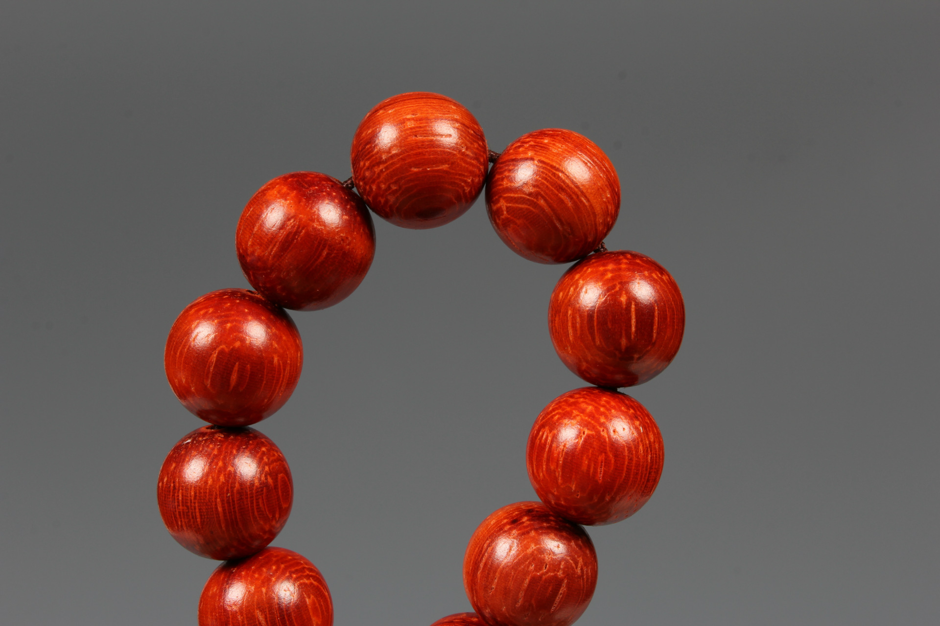 福建福州正品巴西红花梨佛珠念珠手串 男款手串女款情侣饰品 本命年