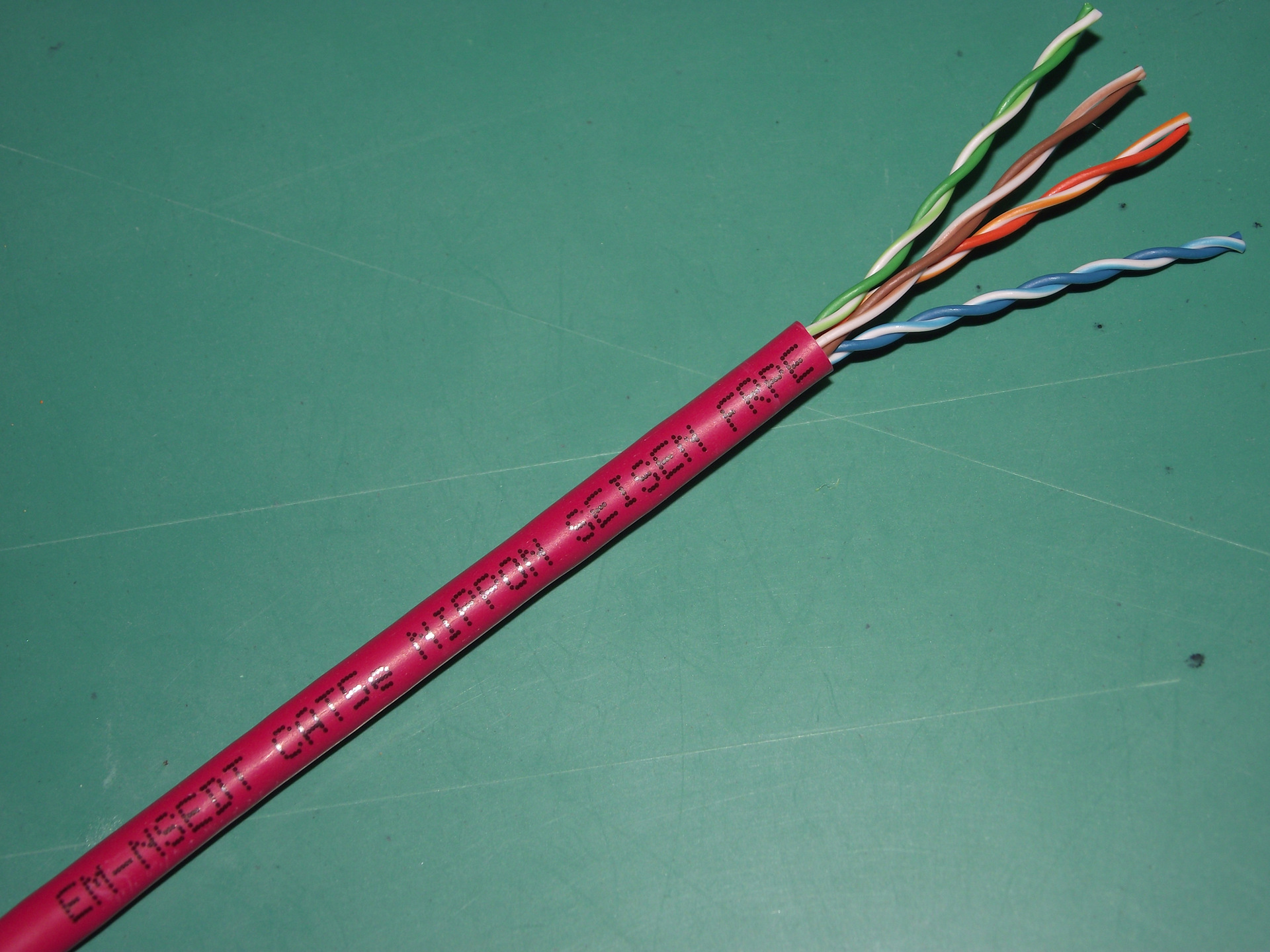 日线nissen 低烟无卤超五类非屏蔽网线 专业网络线缆 防火无毒