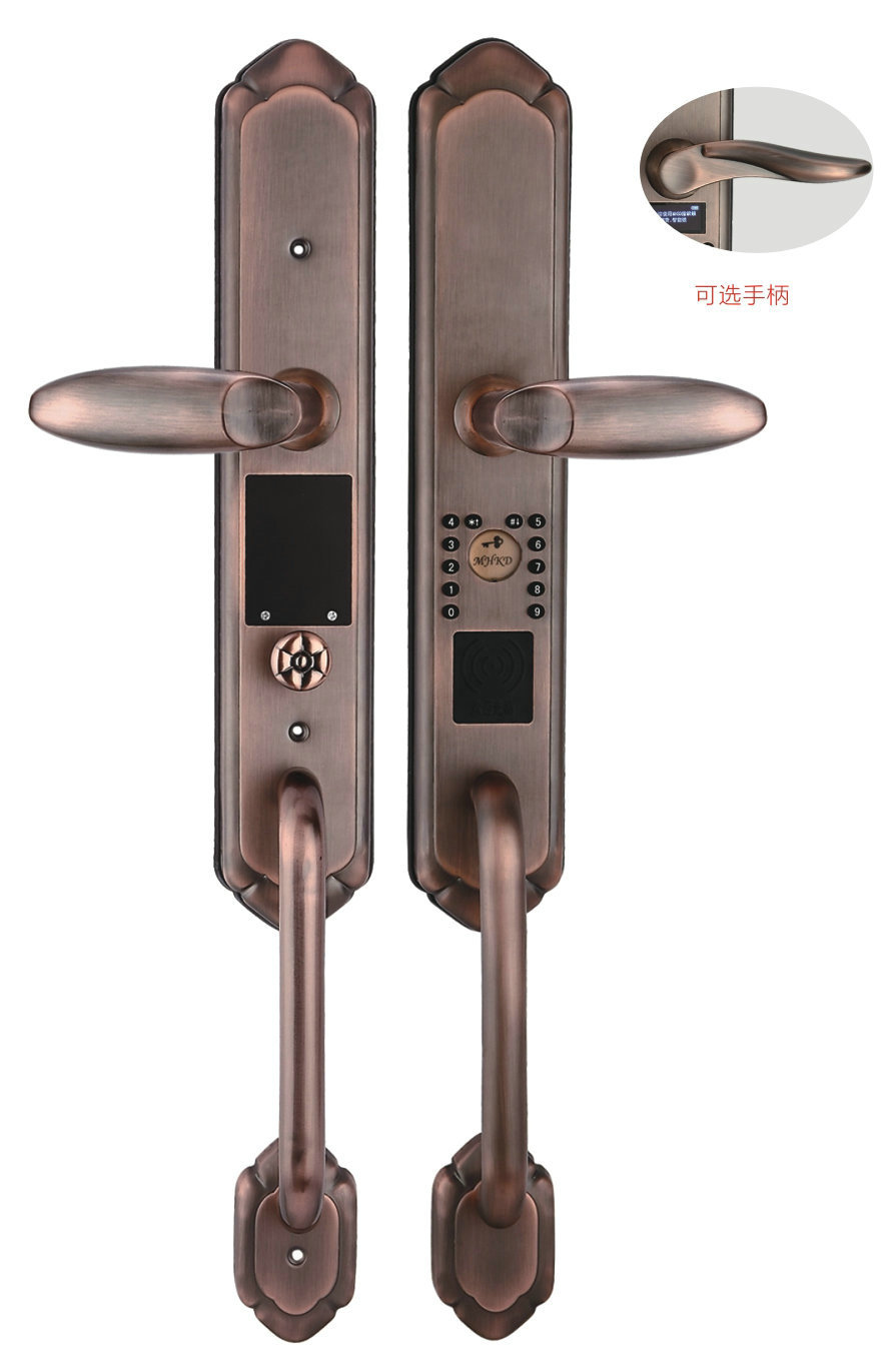 温州自动门磁卡锁直销 大把密码磁卡防盗锁,智能磁卡锁 低价批发