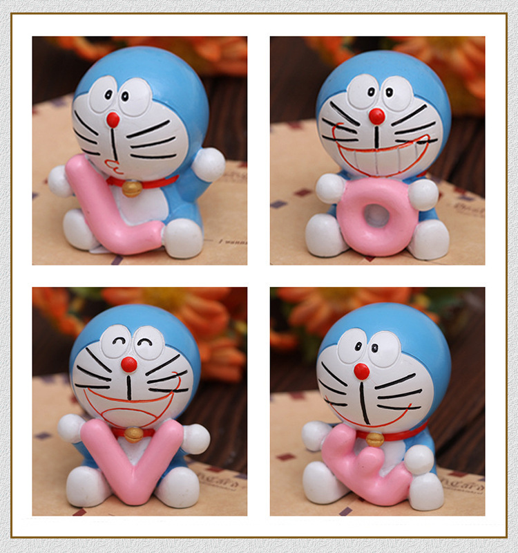 zakka叮当猫情侣love摆件哆啦爱梦情侣摆件哆啦a梦家居装饰品批发