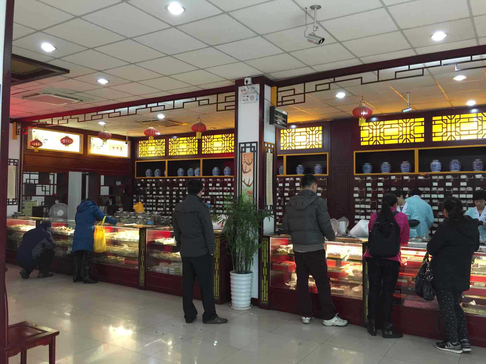 厂家供应医药连锁店内中药展柜 中药橱 实木中草药斗柜