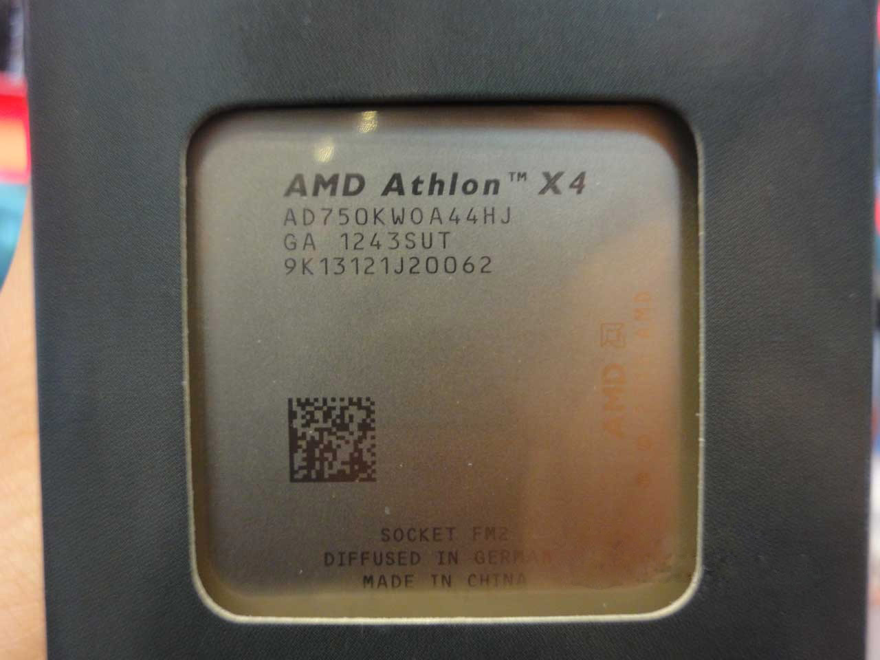 amd fm2 x4 750x四核 3.4ghz 原包盒装