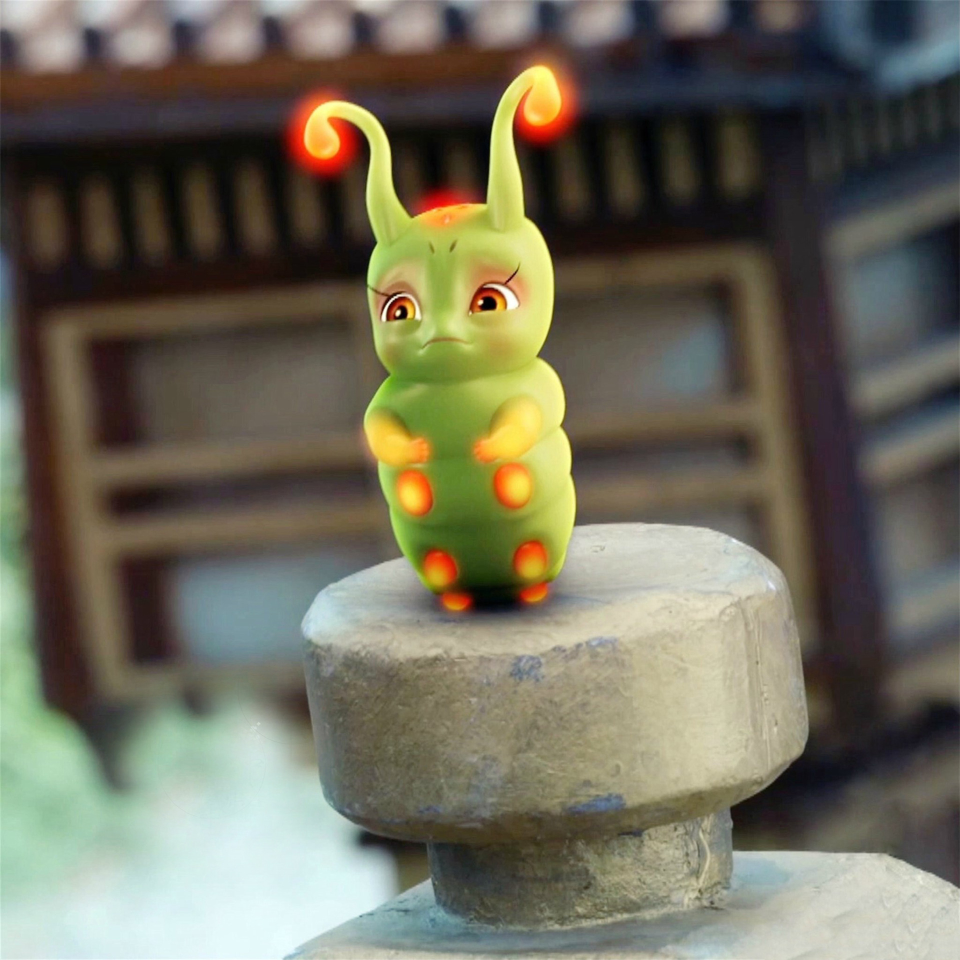 花千骨灵虫 糖宝 赵丽颖同款糖宝 千骨七彩 糖宝银项链批发