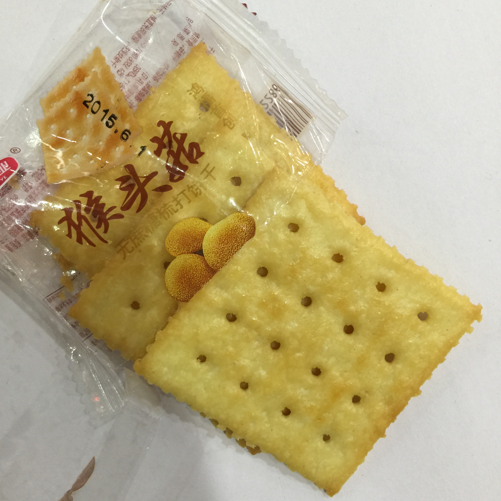 新品 新鸿福伟业 猴头菇无蔗糖苏打饼干 1件9.5斤