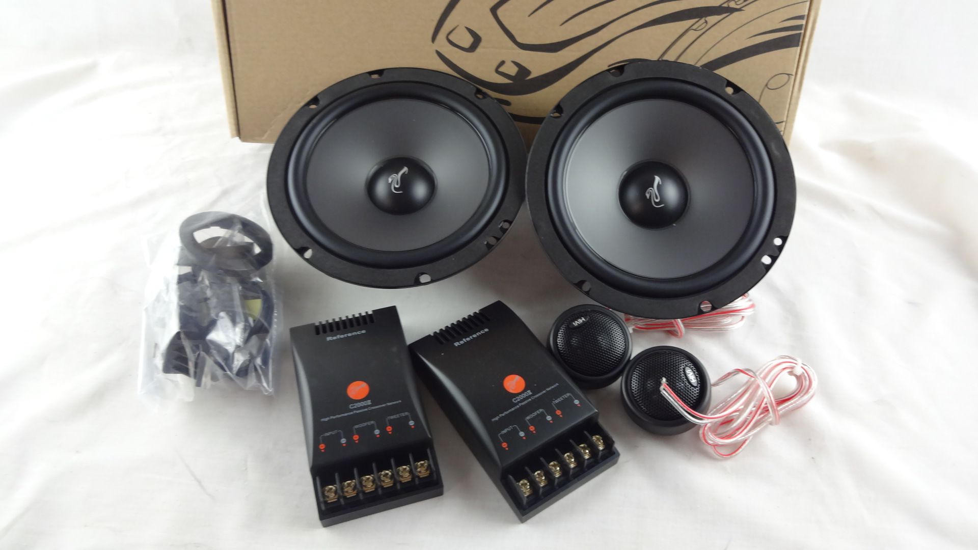 供应汽车音响喇叭扬声器 惠威原装正品 惠威c6w套装喇叭 6.5寸