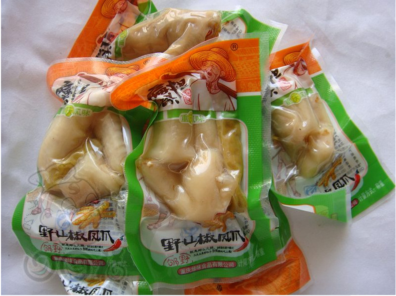 扁担老头泡椒凤爪 休闲食品 厂家直销