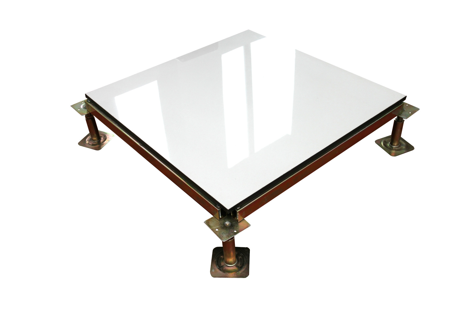 江苏常州全钢陶瓷瓷砖防静电地板学校机房架空高架活动地板 600*600*