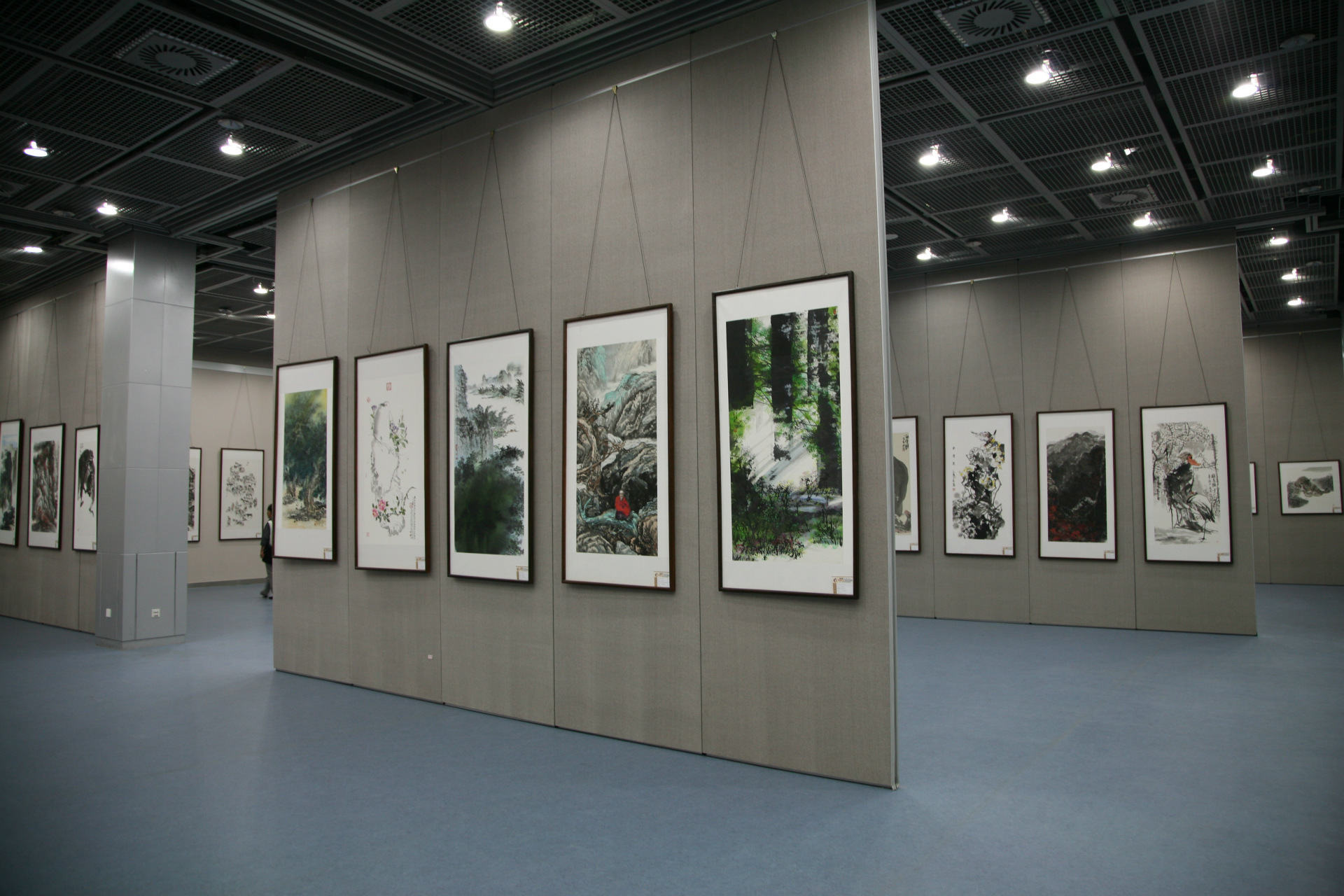 展览板麻布 书画展板贴布 展示柜铺底布料 布面平整不起皱