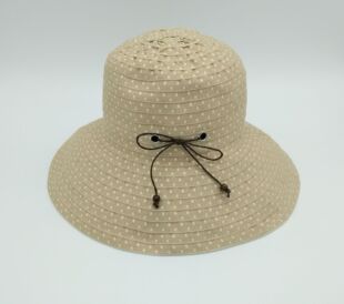 厂家批发外贸日本原单春夏款女士遮阳纸草帽