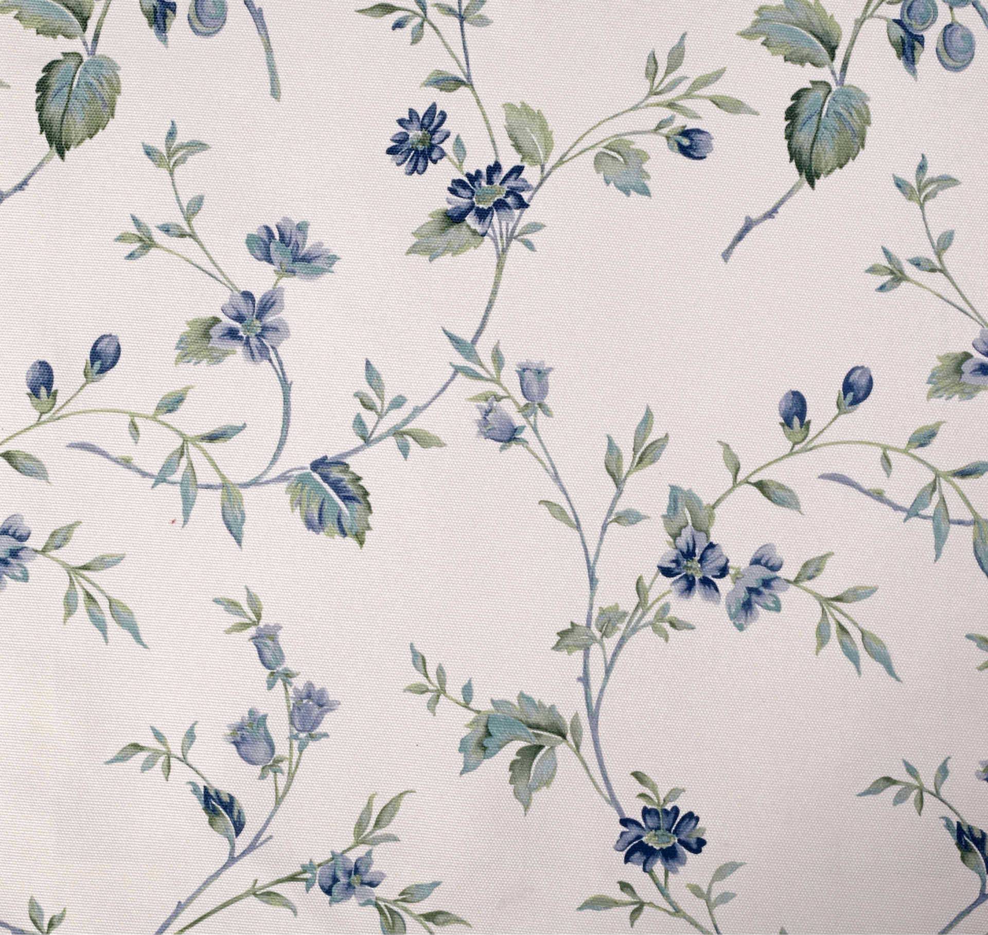 浙江杭州小碎花加厚印花布帆布面料桌布抱枕坐垫沙发布料田园靠垫抱枕