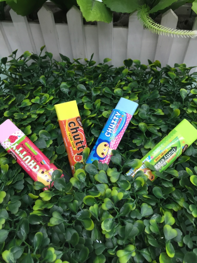 新款上市卡通口香糖造型橡皮擦4个装 韩国精品儿童用品奖品