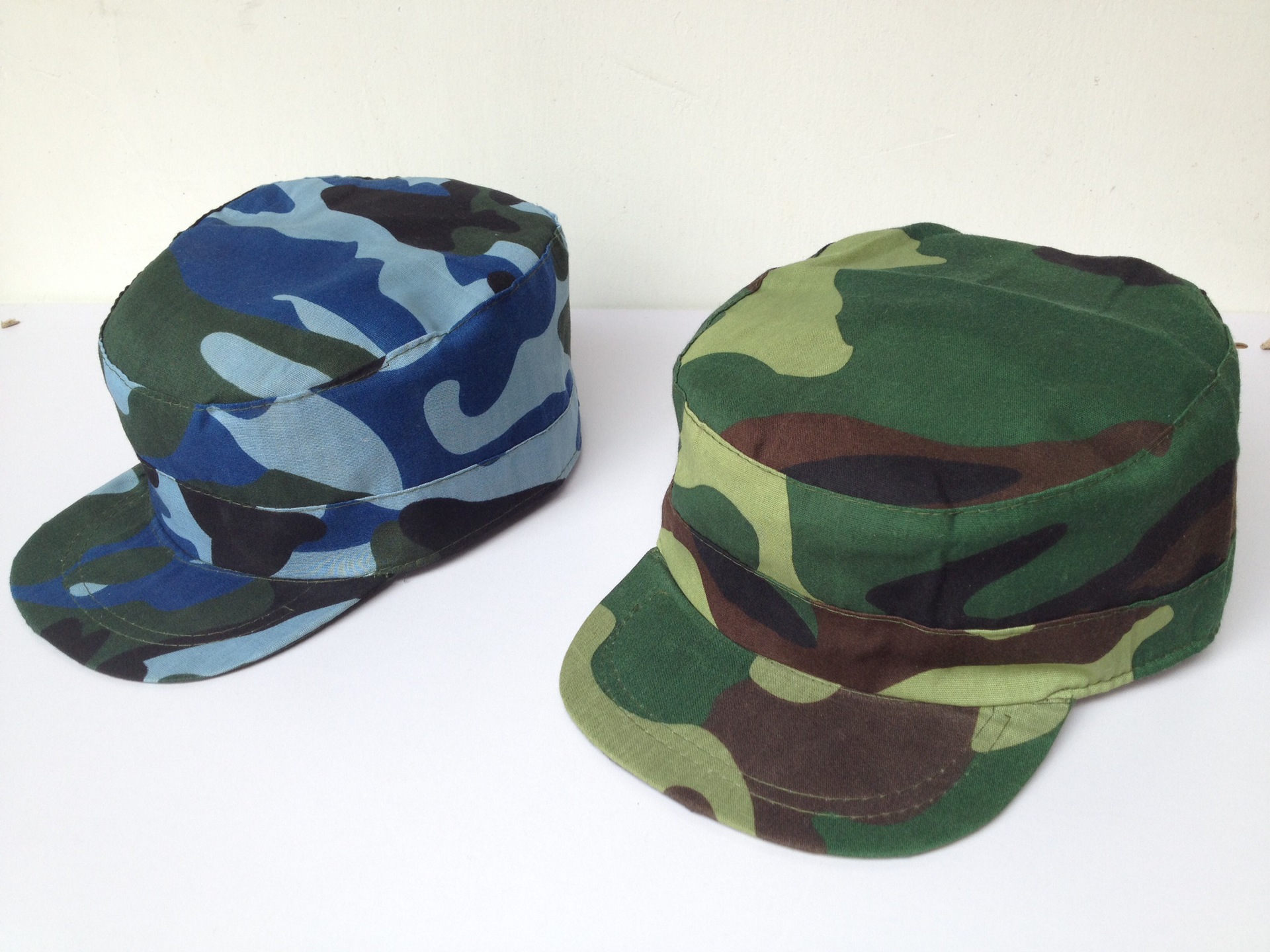 丛林海洋 军训迷彩帽 夏季迷彩服配套学生帽 户外训练迷彩帽