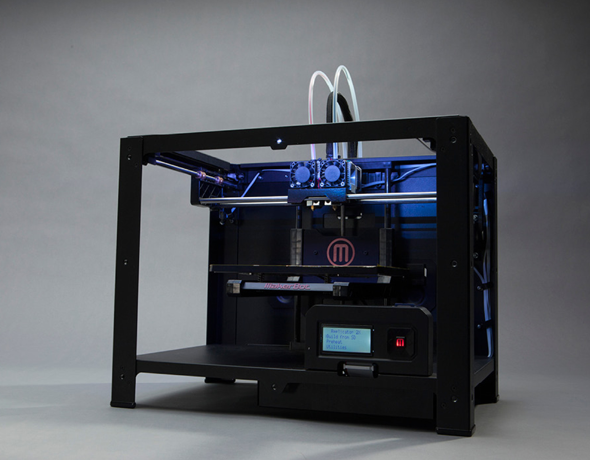 3d打印机makerbot replicator2x 高精度三维立体打印机美国进口