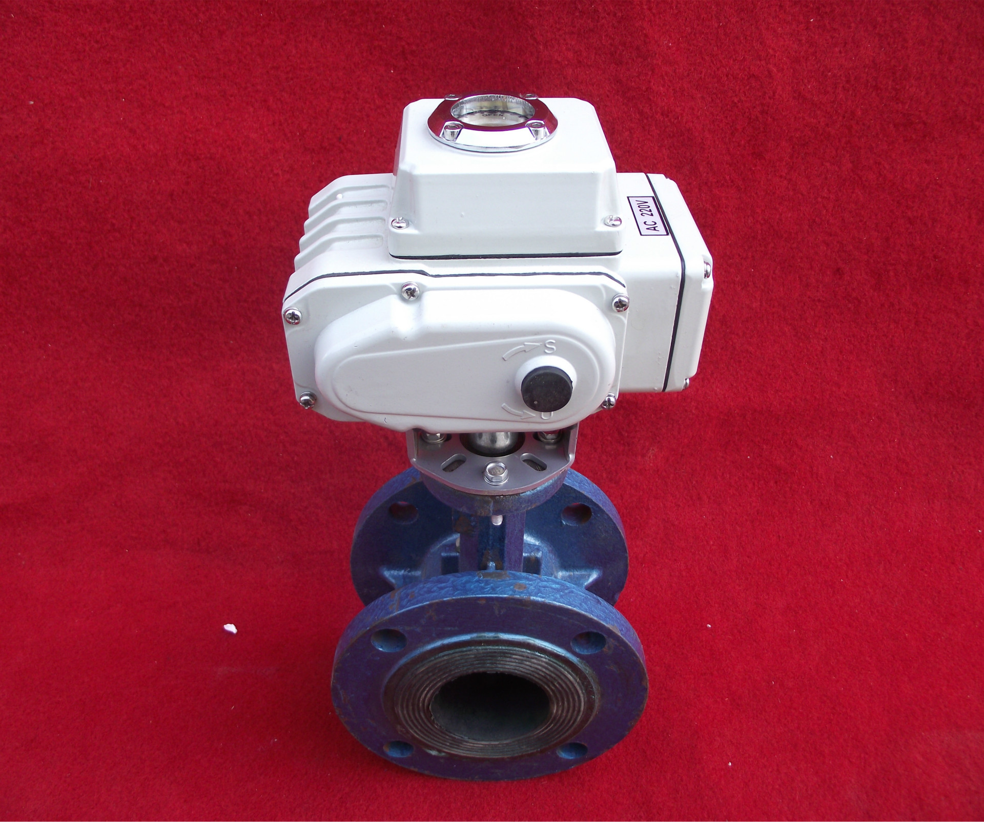 电动法兰开关调节蝶阀 电动软密封蝶阀 d941x-16/10电动阀