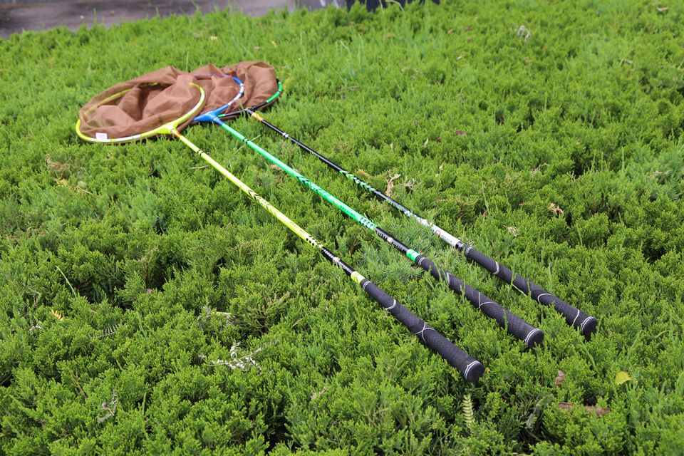 望海钓具 新款竞技用抄网柄 竞技王单节玉柄 不含网头