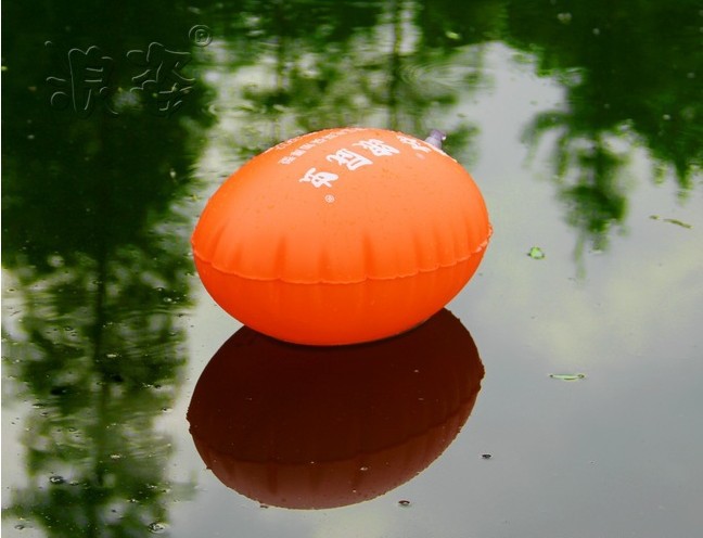 浪姿第三代加厚型跟屁虫 双气囊游泳浮标f-801浮漂