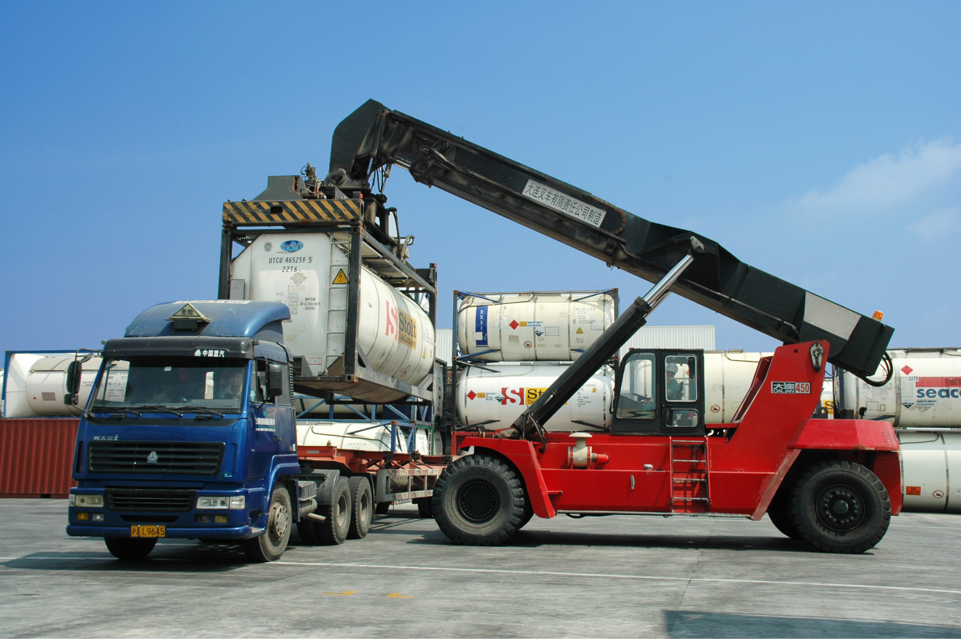 低价供应罐式集装箱 lpg 液氨 钢衬塑罐式集装箱