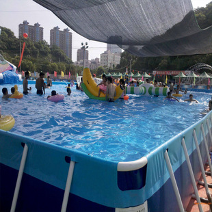 厂家直销大型移动游泳池 大型游泳池 北方最大移动水上乐园供应商