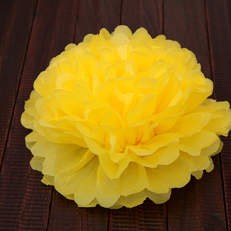 厂家直销批发婚庆用品结婚婚礼婚房布置饰品纸花 纸花球35cm